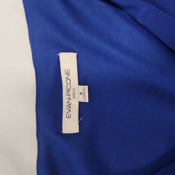 Women's Evan-Picone Blue 8 - Picture 5 of 7